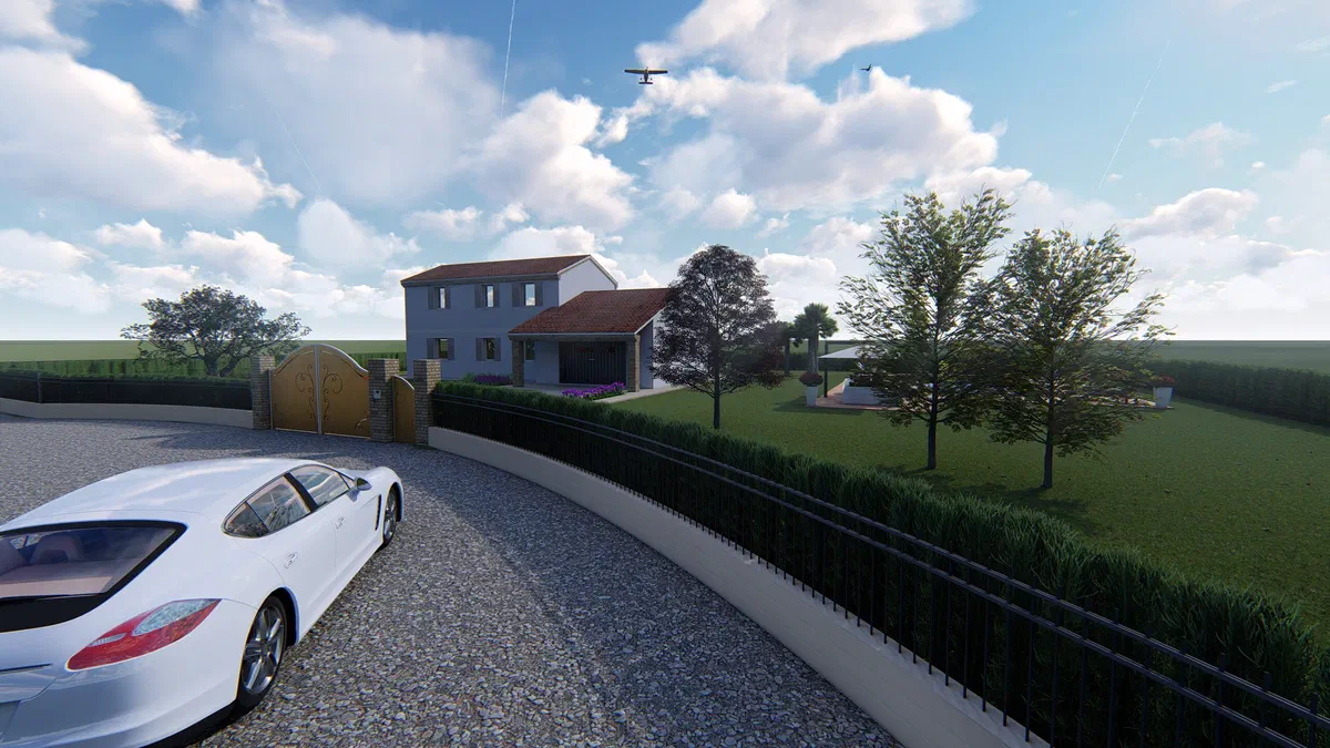 Country house with pool – view 3