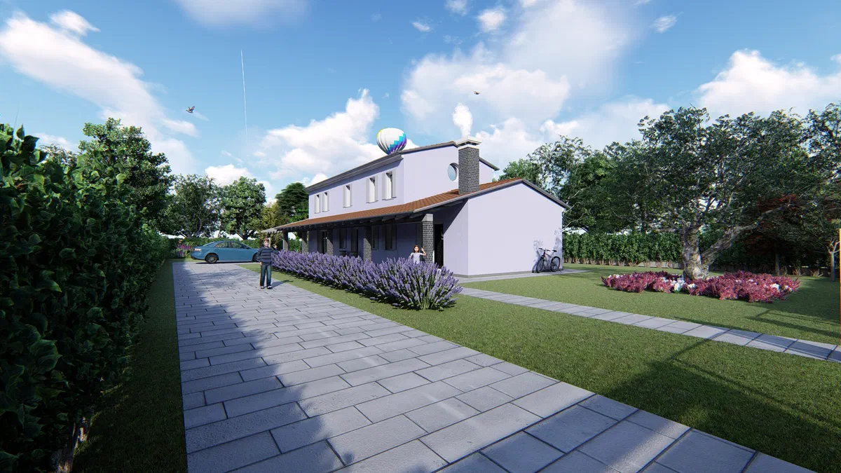 Rural house renovation – view 3